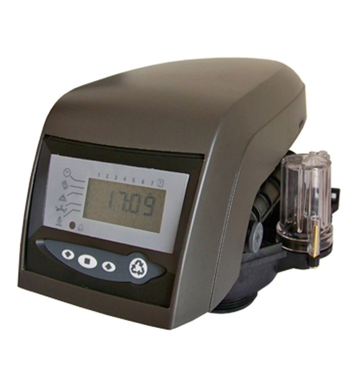 Valvola addolcitore Autotrol 255/760 Volume/Tempo - iniettore e tappo 8 Valvola addolcitore Autotrol 255/760 Volume/Tempo - iniettore e tappo 8" senza mixing e connettori