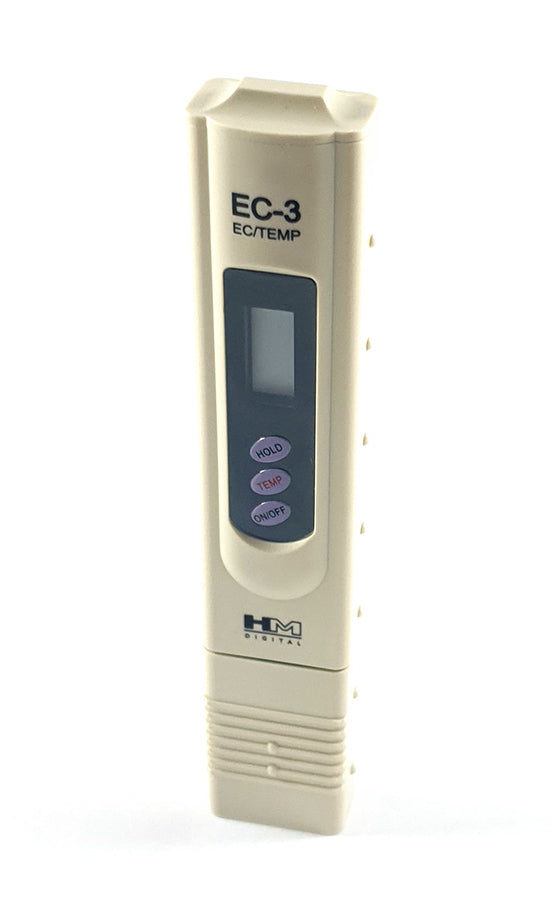 EC-3 Tester lettura conducibilità - temperatura con custodia nera EC-3 Tester lettura conducibilità - temperatura con custodia nera