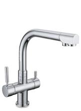 Rubinetto 3 vie per acqua depurata (colore: Cromo) Rubinetto 3 vie per acqua depurata (colore: Cromo)