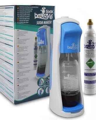 Soda Breezy S | Gasatore acqua celeste con bombola CO2 e kit completo Soda Breezy S | Gasatore acqua celeste con bombola CO2 e kit completo