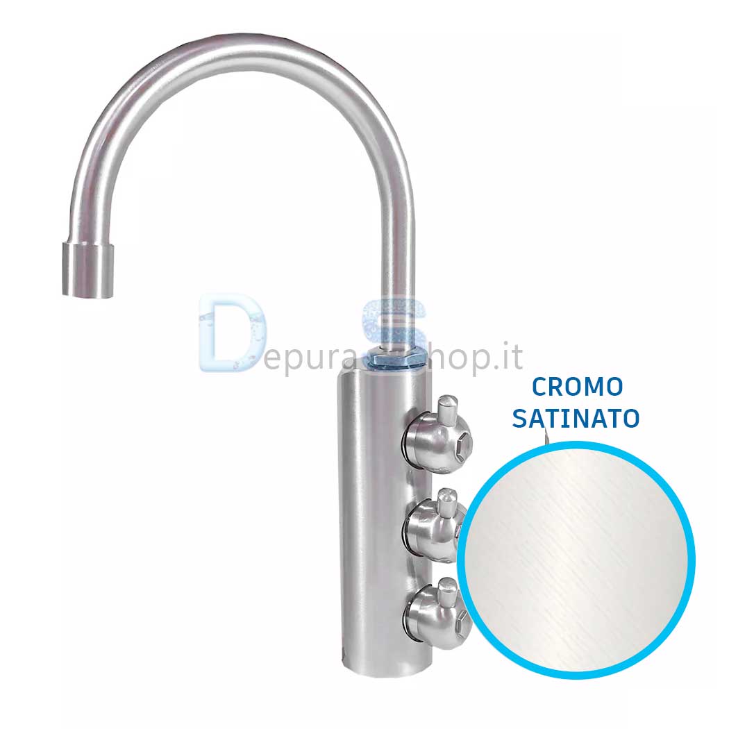 Rubinetto 3 vie Simple per acqua depurata (diversi colori) Rubinetto 3 vie Simple per acqua depurata (diversi colori)