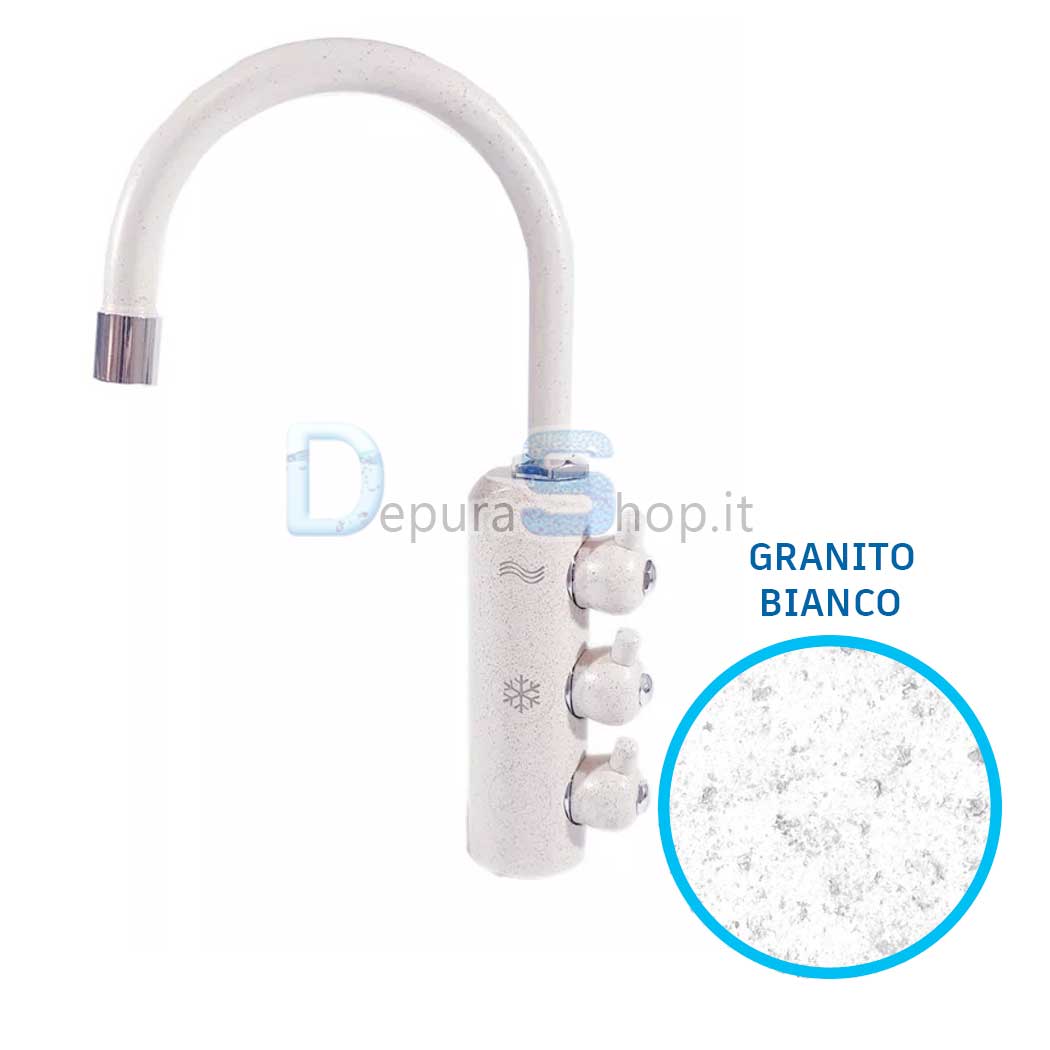 Rubinetto 3 vie Simple per acqua depurata (diversi colori) Rubinetto 3 vie Simple per acqua depurata (diversi colori)