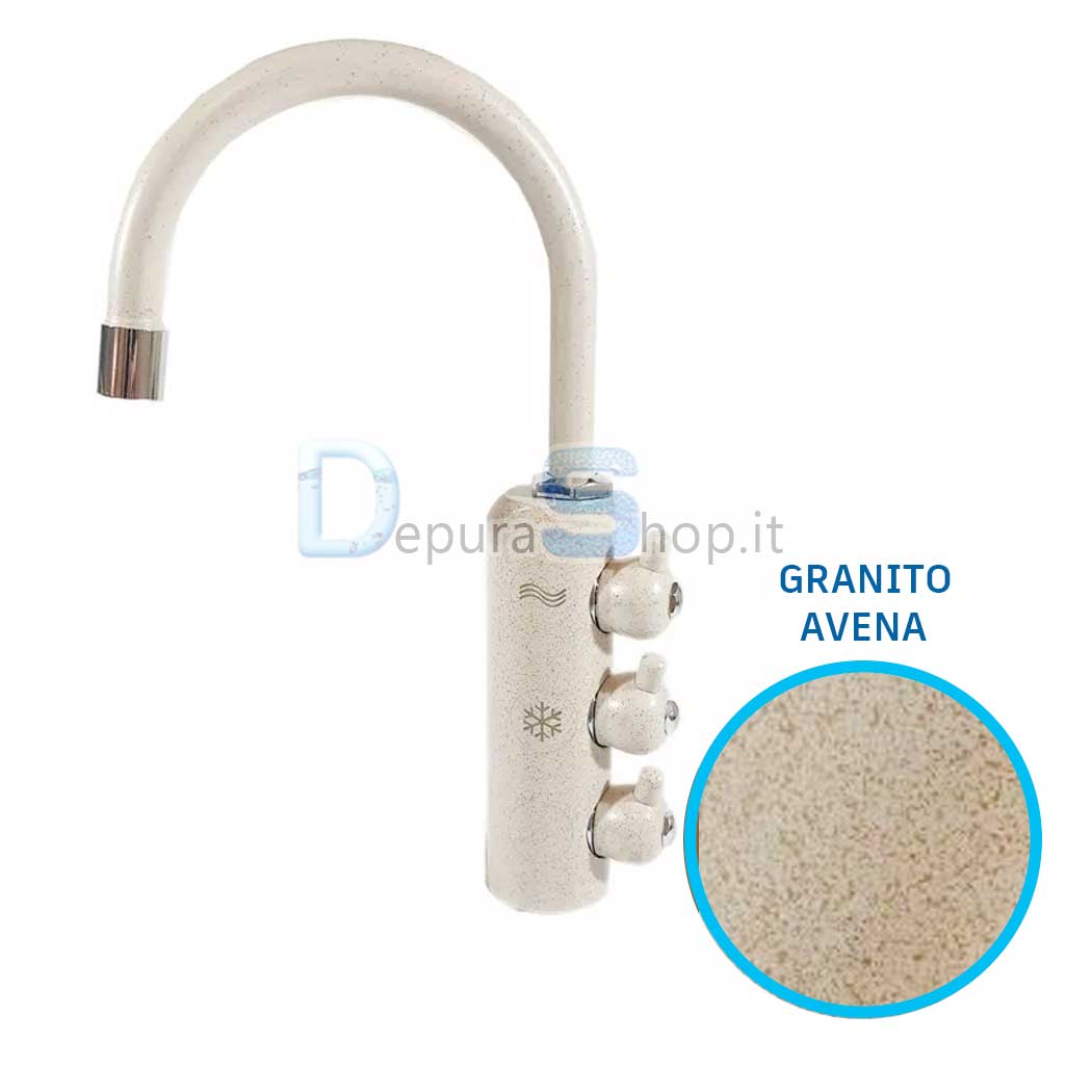 Rubinetto 3 vie Simple per acqua depurata (diversi colori) Rubinetto 3 vie Simple per acqua depurata (diversi colori)