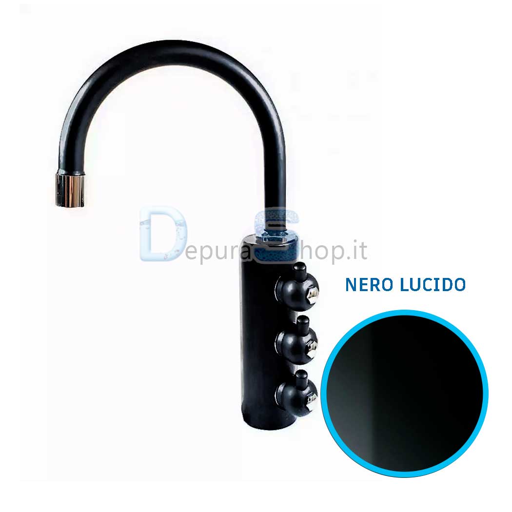 Rubinetto 3 vie Simple per acqua depurata (diversi colori) Rubinetto 3 vie Simple per acqua depurata (diversi colori)