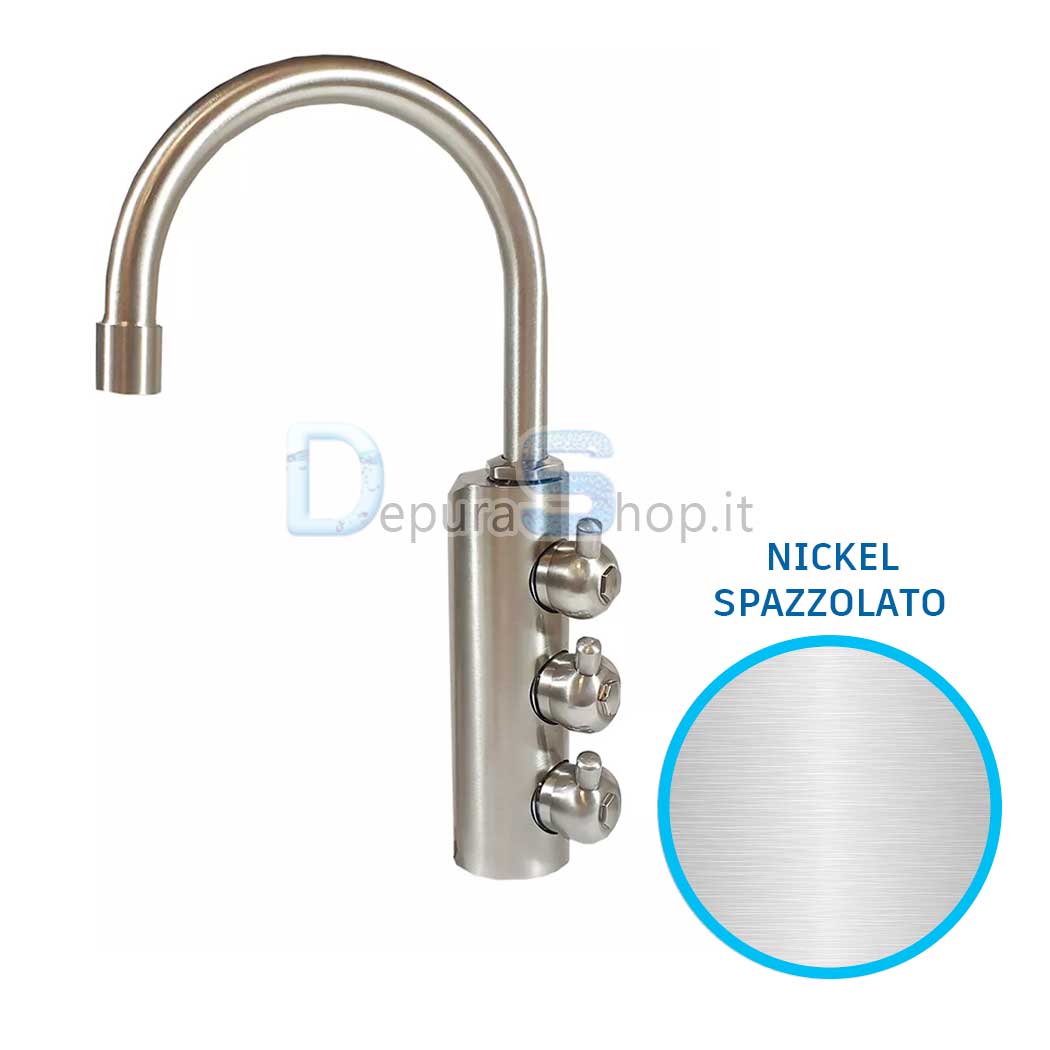 Rubinetto 3 vie Simple per acqua depurata (diversi colori) Rubinetto 3 vie Simple per acqua depurata (diversi colori)