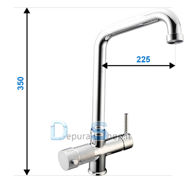 Motte rubinetto 5 vie 3/8" PWP