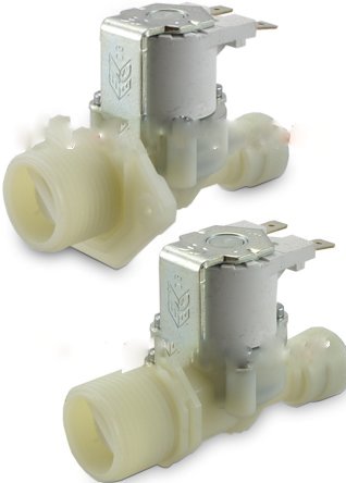 Elettrovalvola serie R - 230V. AC filetto 3/4" M. - innesto rapido JG 8mm. con staffa in plastica