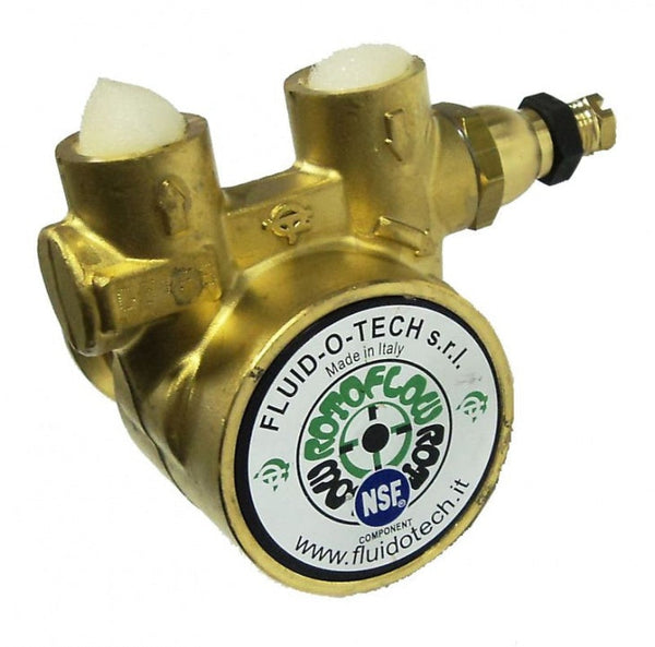 Pompa a palette Fluid o Tech in ottone 600lt./h. con by-pass