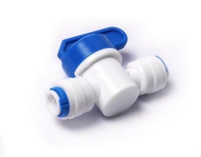Regolatore salinità TDS in plastica | Innesto rapido 1/4"