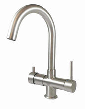 Rubinetto 5 vie Classic per acqua depurata (colore: Nickel spazzolato)