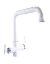 Rubinetto 4 vie Pure Water per acqua depurata (colore: Bianco)