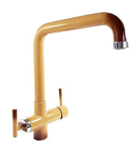 Rubinetto 4 vie per acqua depurata (colore: Terra di Francia)