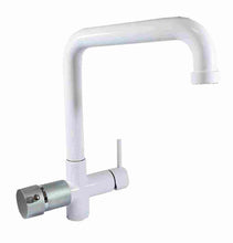 Rubinetto 5 vie Pure Water per acqua depurata (colore: Bianco)