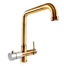 Rubinetto 5 vie Pure Water per acqua depurata (colore: Bronzo)