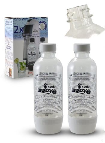 Soda Breezy 2 | 2 bottiglie in PET da 1 lit.