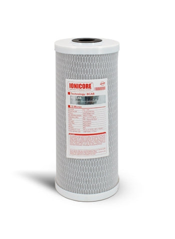 Ionicore | Cartuccia filtro carbon block BIG 10" (10 micron)