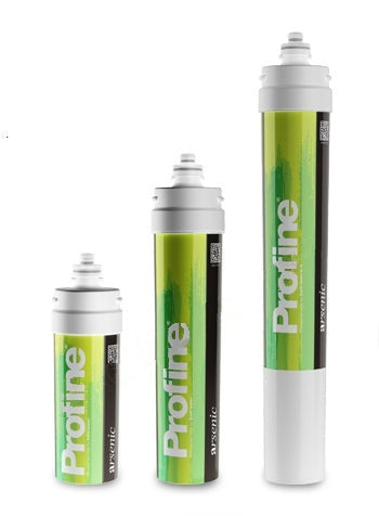 Profine | Cartuccia filtro ARSENIC carbon block antimicrobico per arsenico 0,5 micron (small-medium-large)