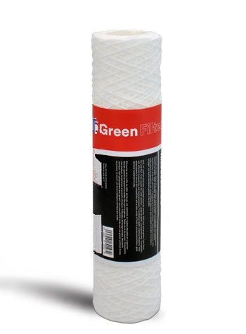 Green filter | Cartuccia filtro sedimento in polipropilene avvolto 10" 50 micron