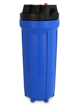 Contenitore vessel per filtro acqua da 10" con pulsante rilascio pressione (varie dimensioni attacco)