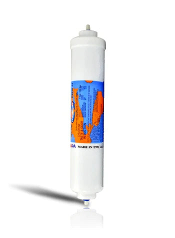 Omnipure | Filtro K2530GAC carbone attivo batteriostatico in linea 2"x10" con attacco 1/4" quick-fit