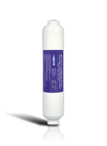 Filtro sedimento in linea 2,5"x12" con attacco 3/8" (10 micron)